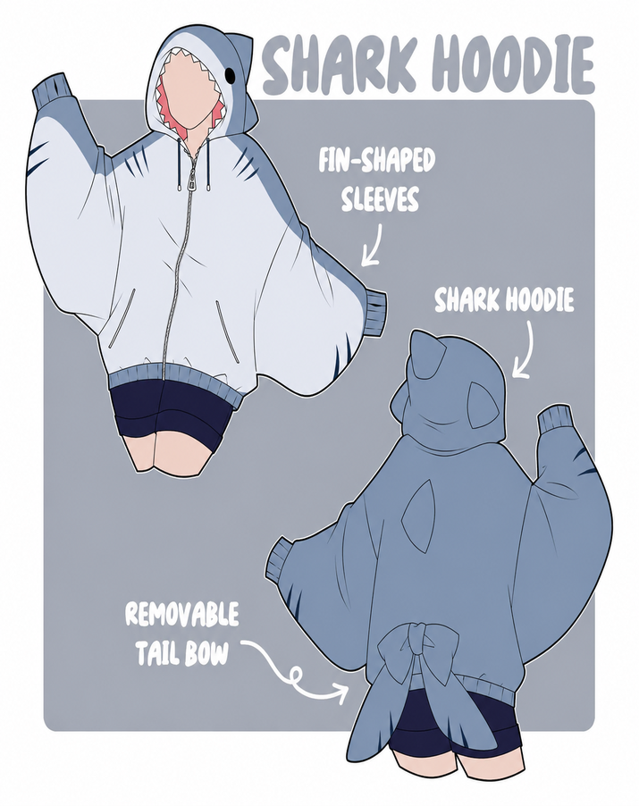 Shark Hoodie