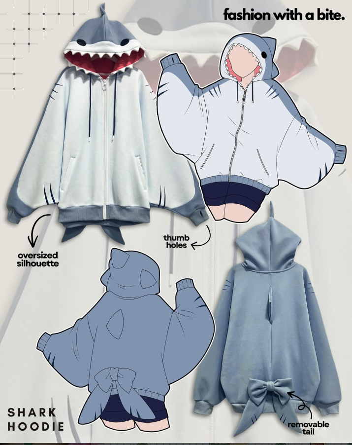 Shark Hoodie